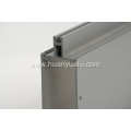 Anodized aluminum curtain wall profiles